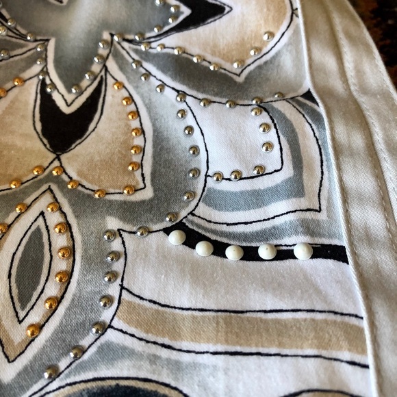 WHBM Embellished Skirt White House Black Market  EUC - Picture 5 of 8